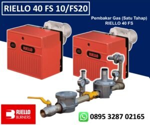 BURNER RIELLO SINGLE STAGE SERI R40 FS10-FS20