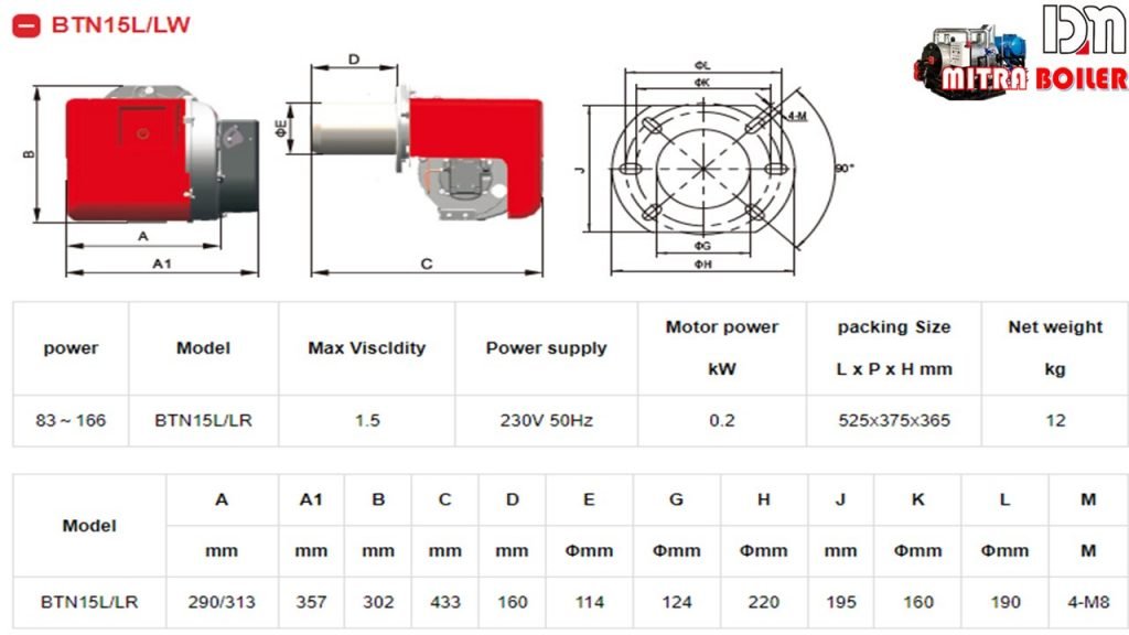 Sepesifikasi Baite BTN15L/LW
