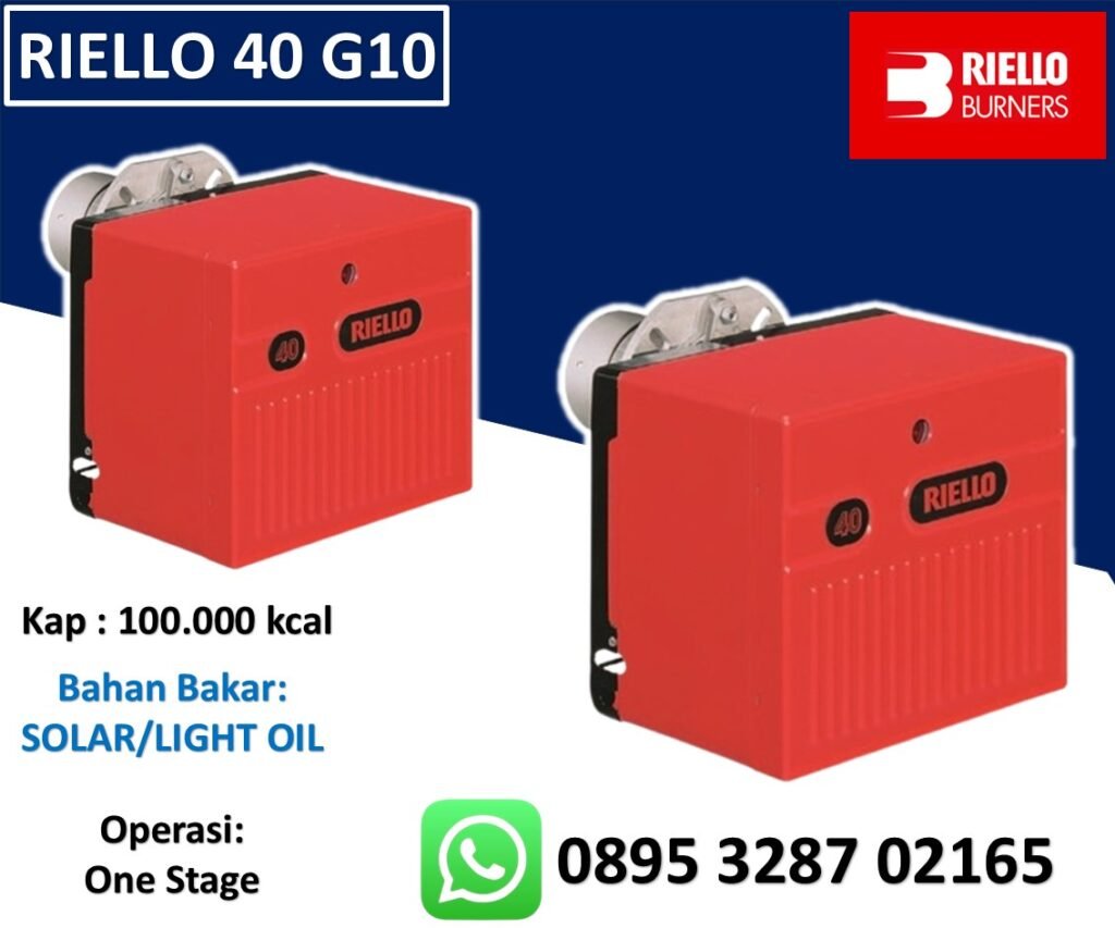 BURNER RIELLO R40 G10 – 100.000 KCAL - BRAND ITALIA
