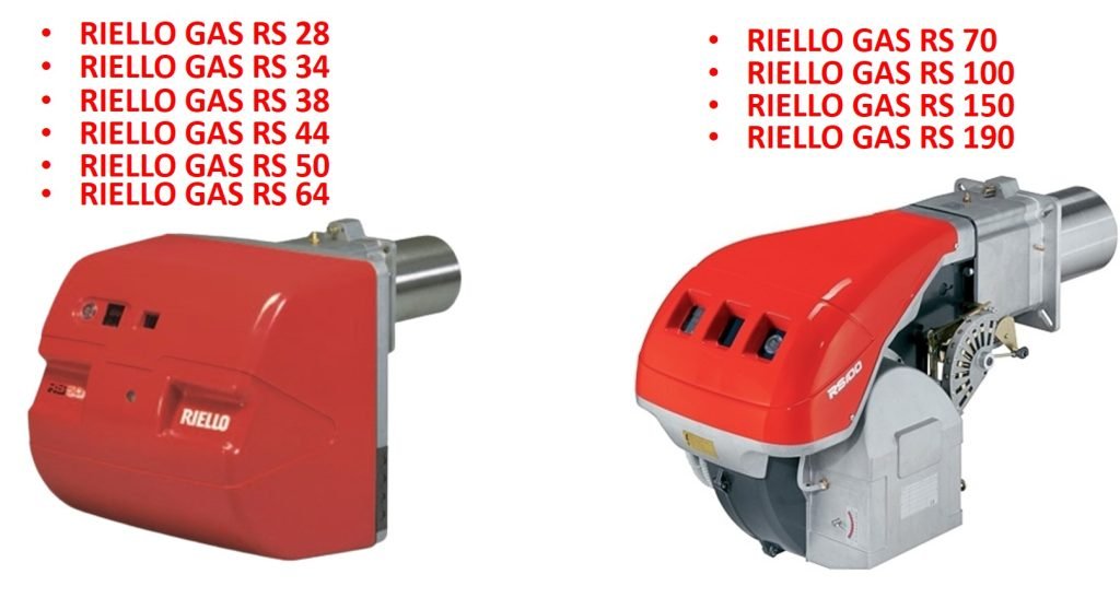 RIELLO BURNER TWO STAGE GAS RS