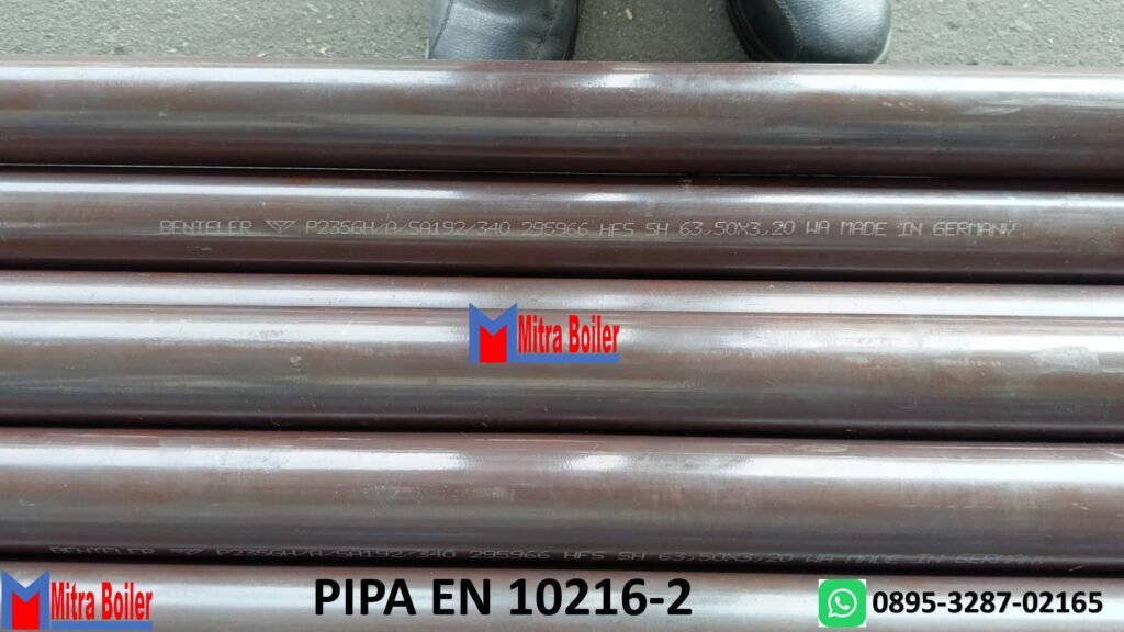 JUAL PIPA BOILER P235GH TC - STANDAR EN-10216-2 BENTELER
