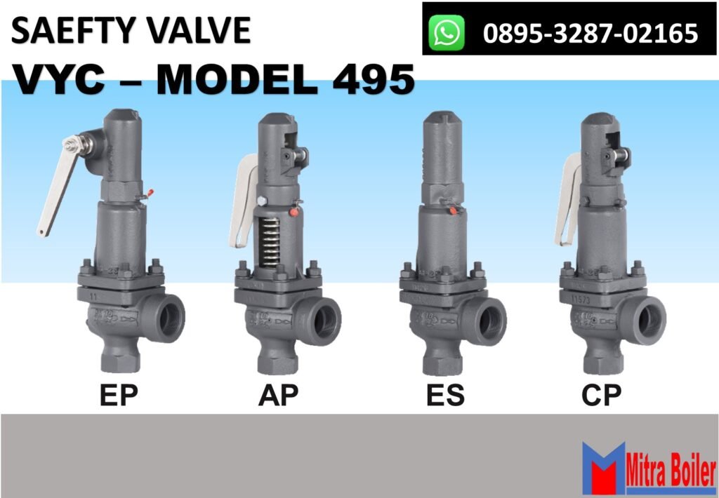 JUAL SAFETY VALVE BOILER - VYC