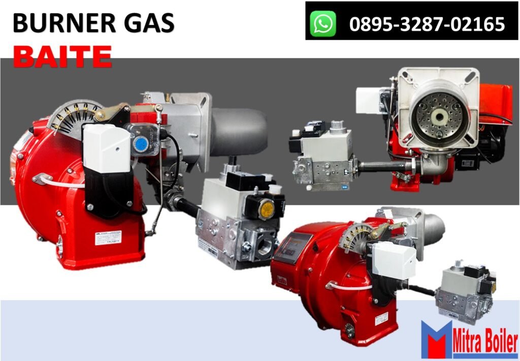 GAS BURNER BAITE BTN210/250GC - TWO STAGE SLIDING/MODULATING