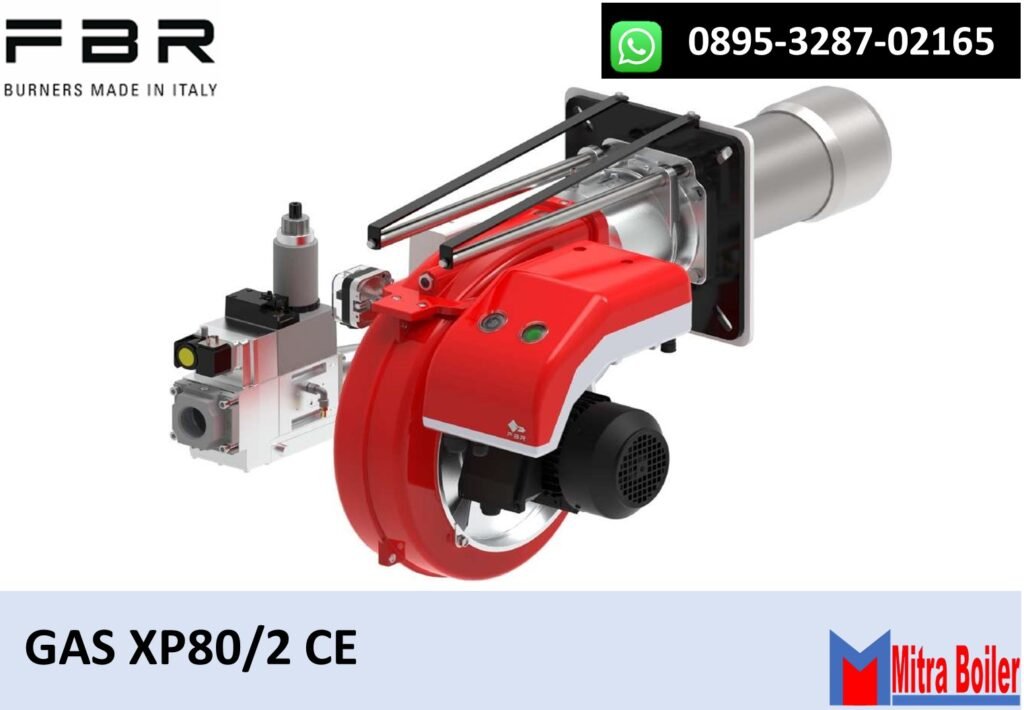JUAL GAS BURNER FOIL BURNER FBR evoBR TWO STAGE GAS XP 80/2 CE