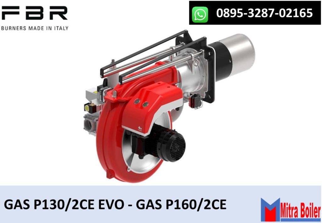 JUAL GAS BURNER FBR TWO STAGE P 130/2 CE