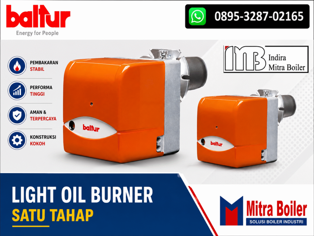 BURNER SOLAR BALTUR SINGLE STAGE – BTL 3/ BTL 4/ BTL 6/ BTL10 / BTL 14/ BTL 20/ BTL 26