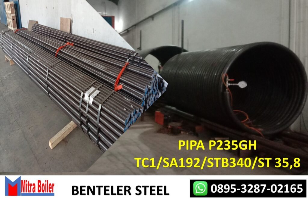 COIL PIPA THERMAL OIL HEATER