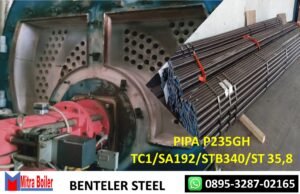 PENGGANTIAN PIPA BOILER FIRE TUBE SA192