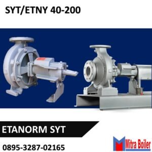 JUAL PUMP TRANSFER HOT OIL/WATER  KSB ETANORM SYT/ETNY 40-200