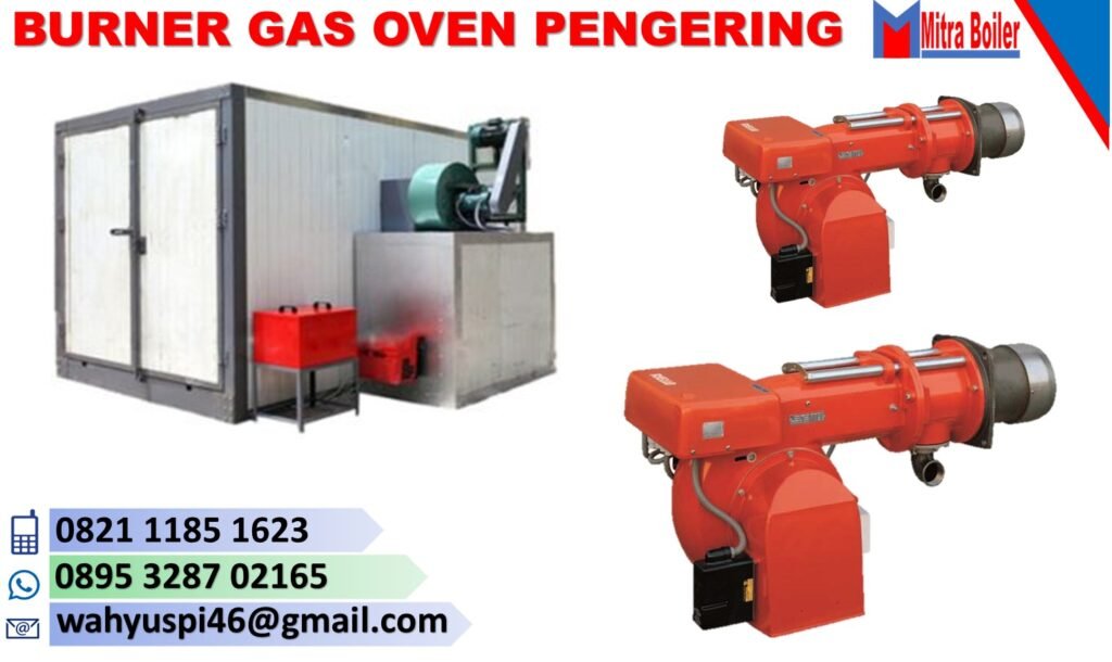 BURNER GAS MESIN OVEN PENGERING - MERK RIELLO GAS/2
