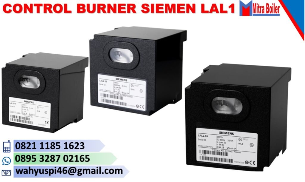 JUAL CONTROL BURNER SIEMENS LAL 