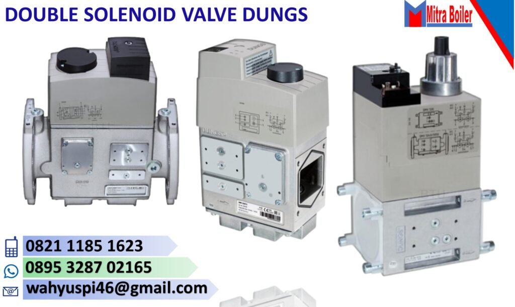 DOUBLE SOLENOID VALVE DUNGS