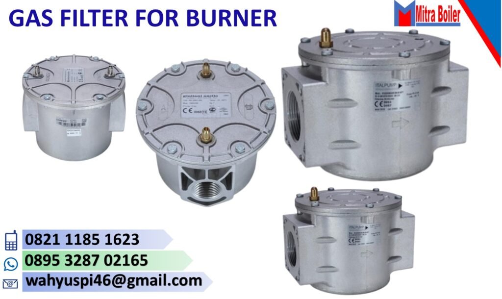 GAS FILTER FOR BURNER