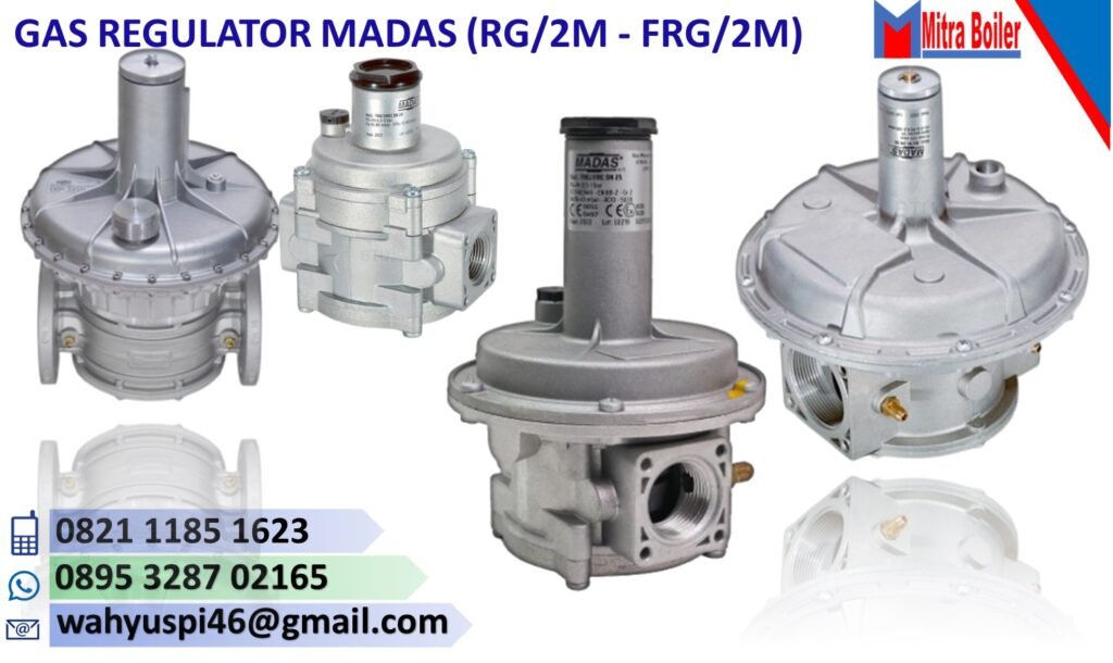 GAS REGULATOR MADAS (RG 2M – FRG 2M) 1