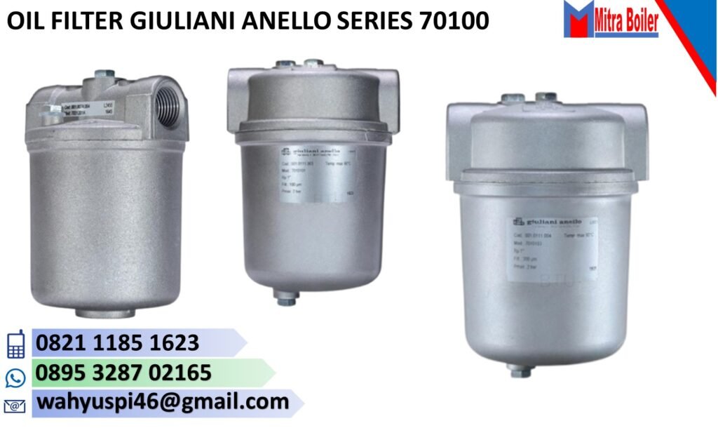 OIL FILTER GIULIANI ANELLO SERIES 70100