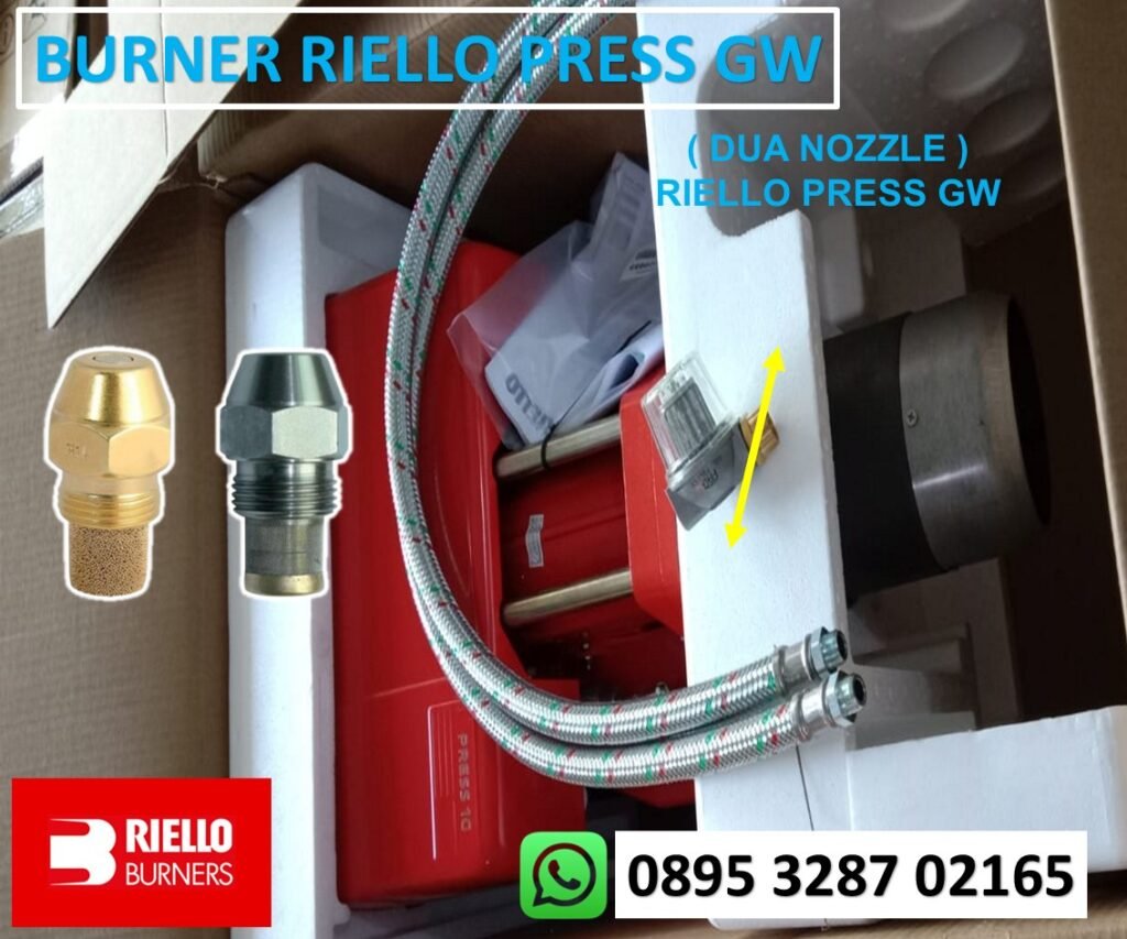 PASOKAN BAHAN BAKAR BURNER RIELLO PRESS GW