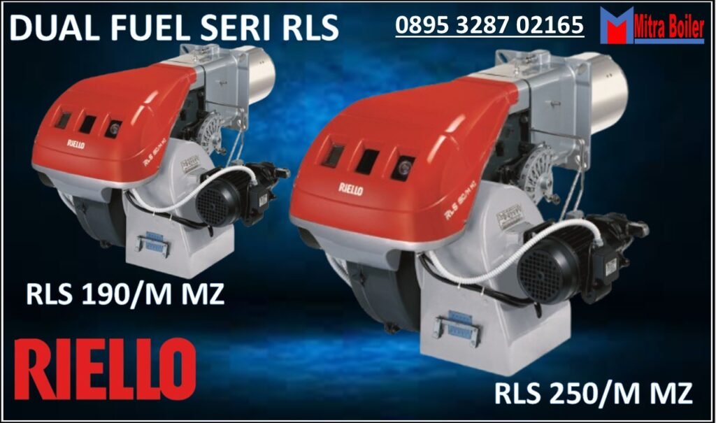 BURNER RIELLO DUAL FUEL MODULATING RLS 190M MZ, RLS 250M MZ