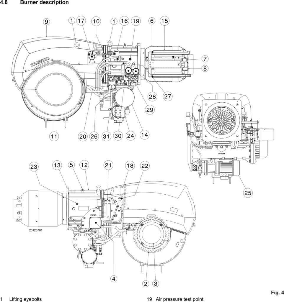 DESKRIPSI RIELLO RLS 500/M MX
