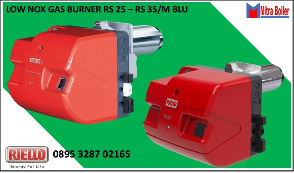 GAS BURNER RIELLO RS 25/M - RS 35/M BLU - MODULATING