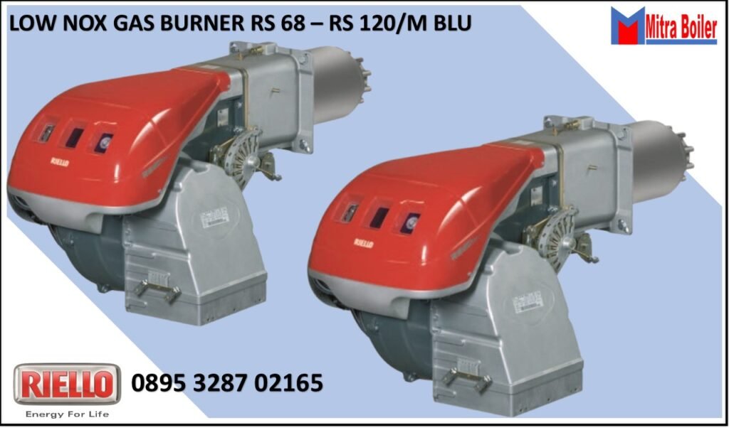 LOW NOX GAS BURNER RS 68 – RS 120 M BLU