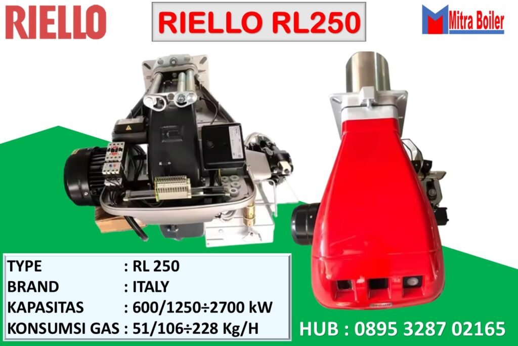 RIELLO RL 250 - TWO STAGE BURNER 
