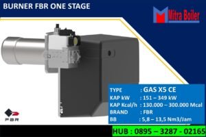 BURNER GAS FBR GAS X5 SINGLE STAGE