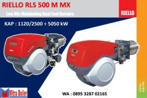 BURNER RIELLO DUAL FUEL RLS 500/M MX