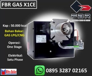 TEKNIKAL DATA BURNER FBR GAS X1CE