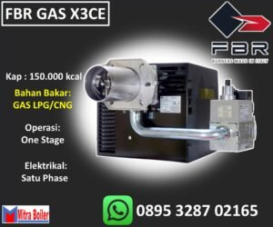 TEKNIKAL DATA BURNER FBR GAS X3CE