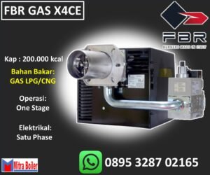 TEKNIKAL DATA BURNER FBR GAS X4CE