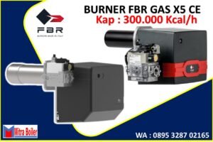 BURNER FBR GAS X5 CE SINGLE STAGE