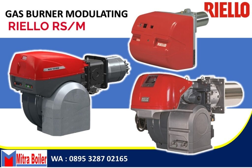 JUAL GAS BURNER RIELLO MODULATING SERI RS M
