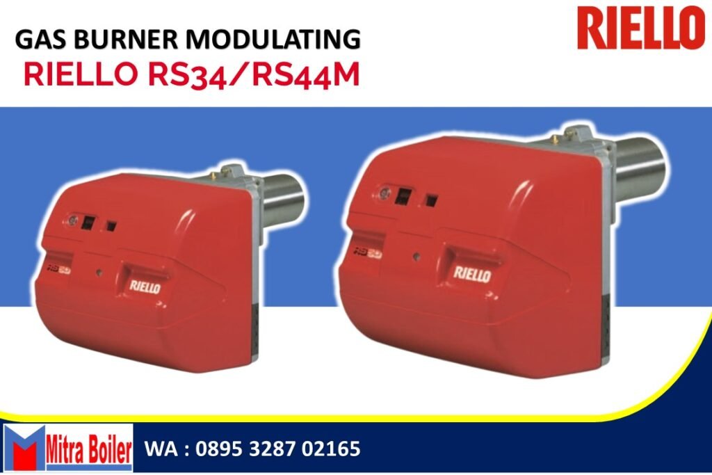 GAS BURNER RIELLO RS 34/M, RS 44/M MODULATING