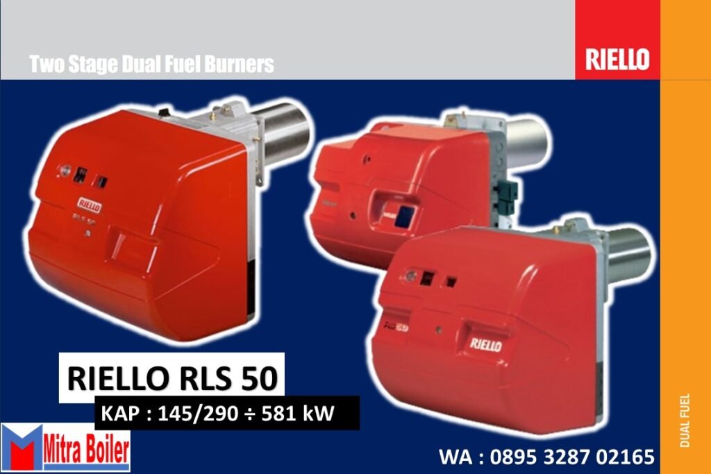 DUALFUEL BURNER RIELLO RLS 50 MODULATING