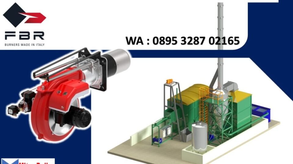 FBR BURNER INDUSTRI PEMBAKAR MESIN INSENERATOR