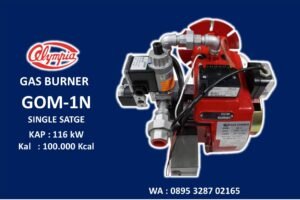 JUAL GAS BURNER OLYMPIA GOM-1N 100.000 KCAL/JAM