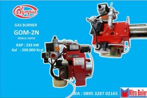 SPESIFIKASI BURNER GOM-2N SINGLE STAGE 