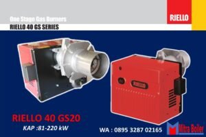 SPESIFIKASI RIELLO 40 GS20 BAHAN BAKAR GAS
