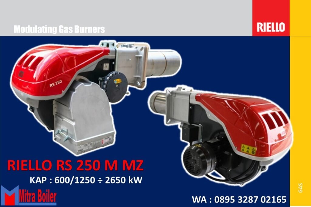 GAS BURNER RIELLO MODULATING RS250M