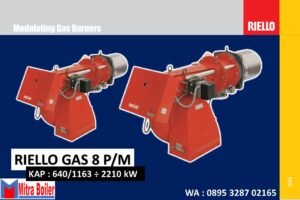 RIELLO GAS 8 P/M BURNER MODULATING