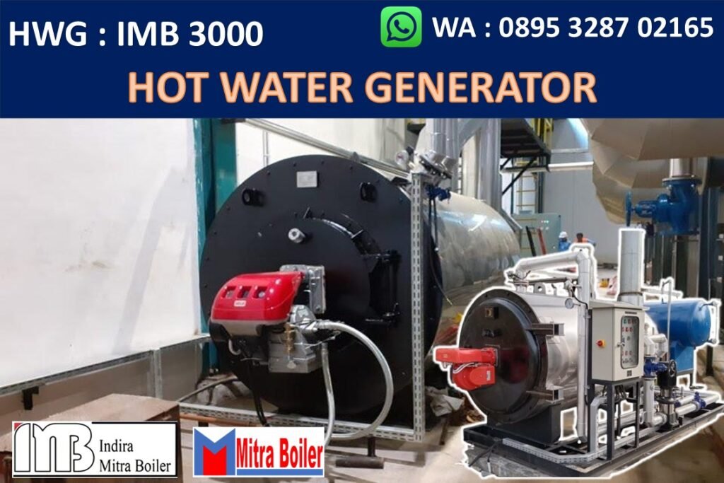 HOT WATER BOILER, HOT WATER GENERATOR 3.488 KCAL