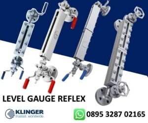 JUAL LEVEL GAUGE GLASS KLINGER