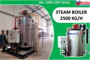 STEAM BOILER 2,5 TON/H LOKAL
