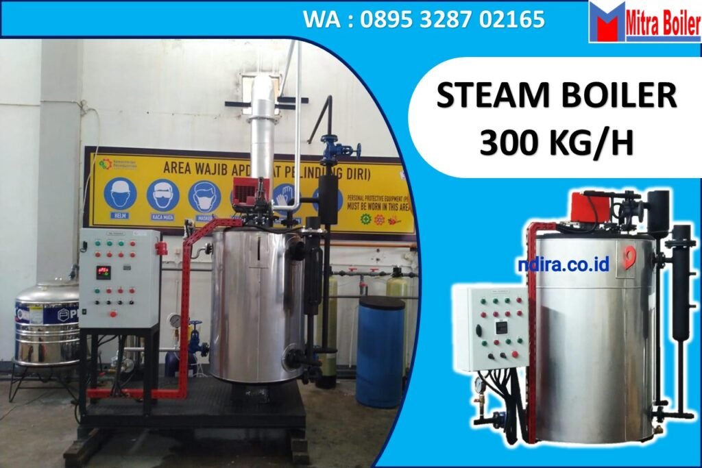 STEAM BOILER 300 KG – H