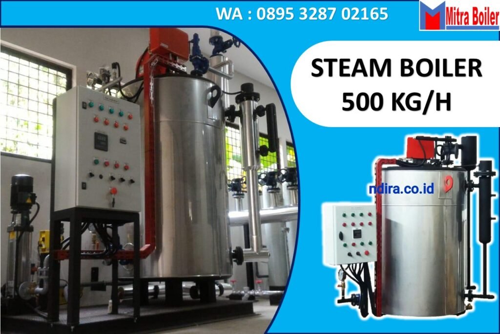 STEAM BOILER 500 kg-jam