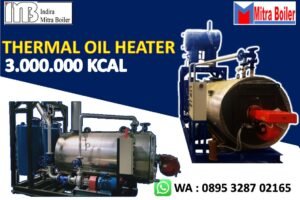 THERMAL OIL BOILER/THERMAL OIL HEATER 3.000 MCAL