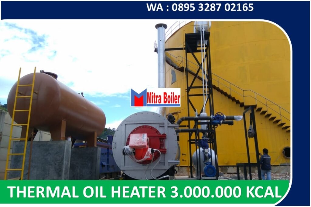 JUAL THERMAL OIL HEATER 3000 MCAL/H