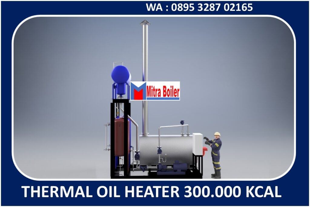 JUAL THERMAL OIL HEATER 300 MCAL/H