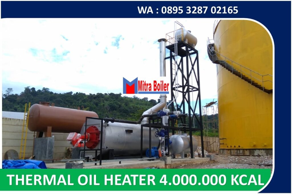 JUAL THERMAL OIL HEATER 4000 MCAL/H