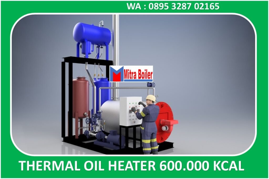 JUAL THERMAL OIL HEATER 600 MCAL/H